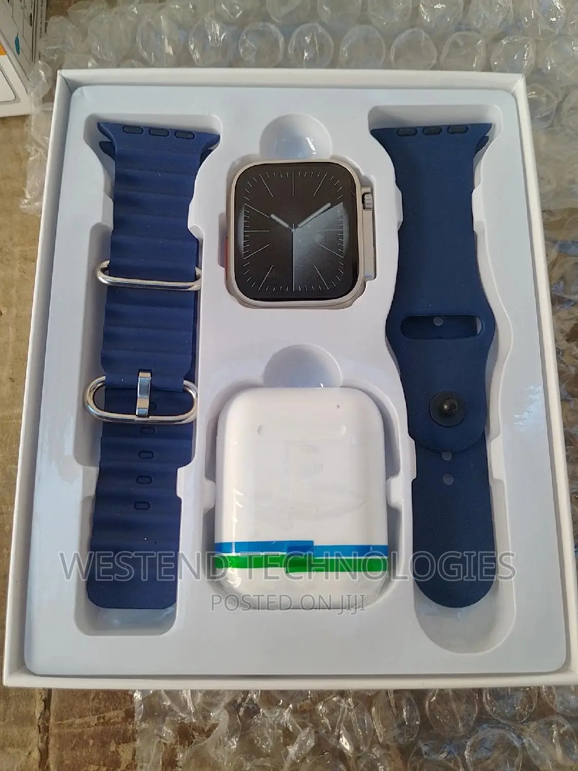 Ultra 8 Smart Watch With Earpod Combo