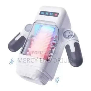 Game Cup Men Masturbator.Thrusting, Heating & Phone Holder