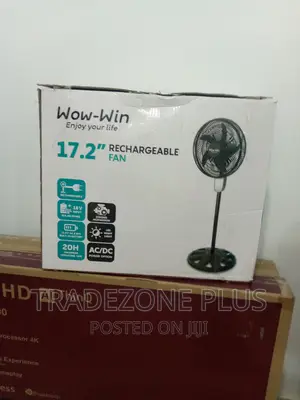 17.2 Inches 40w Solar Energy Wow Win Standing Fan