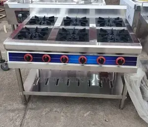6 Burner Cooker Gas Without Oven