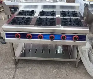 6 Burner Cooker Gas Without Oven