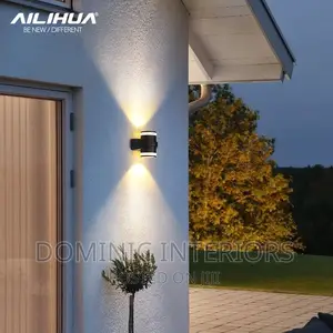 Double Headed Outdoor Lamp