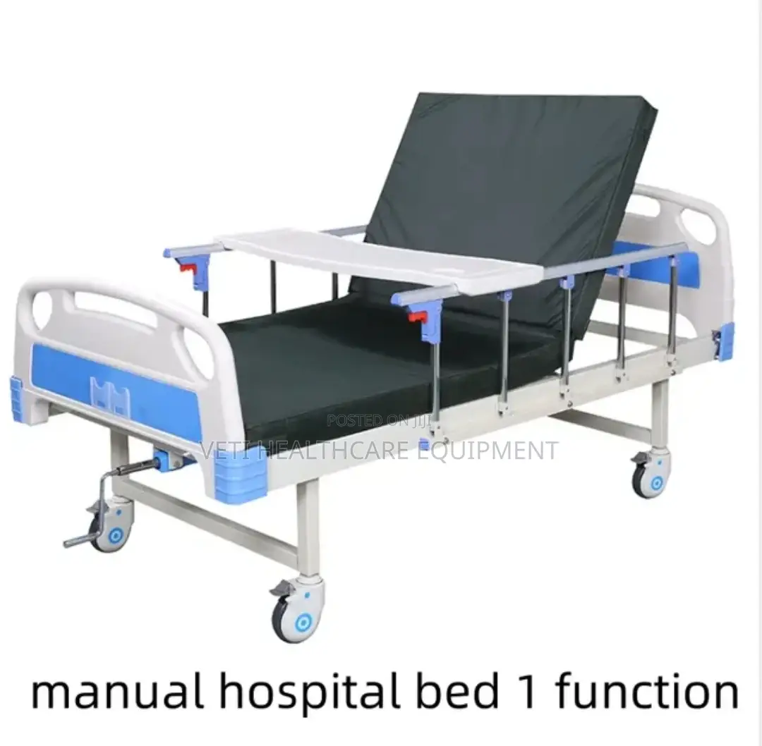 Complete Set of Single Crank Hospital Bed
