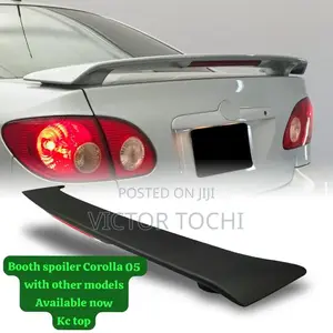 Booth Spoiler With Light Corolla 2003/2005/2007