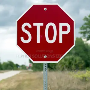 Stop Sign For Warning