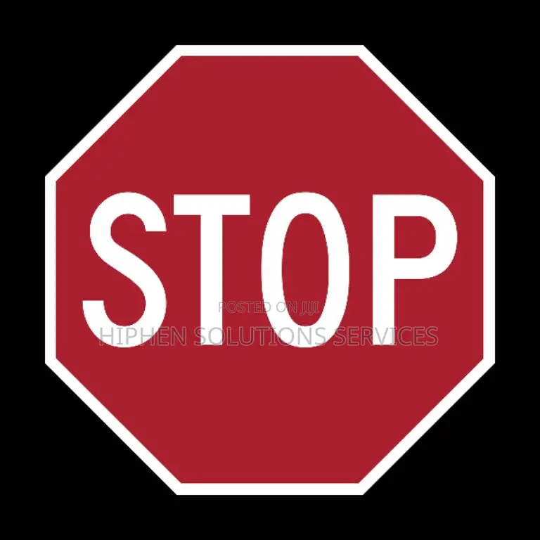 Safety Stop Sign