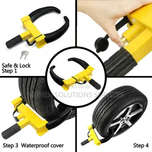 Anti Theft Protective Car Wheel Lock Security Tire Clamp