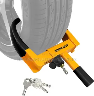 Heavy Duty Anti Theft Protective Car Wheel Lock Security
