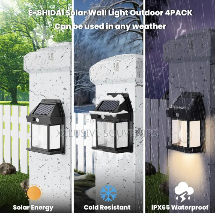 Waterproof Solar Fence Lights
