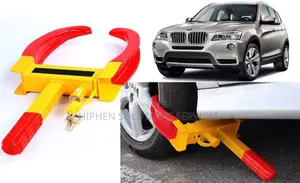 Heavy Duty Anti Theft Wheel Lock Clamp