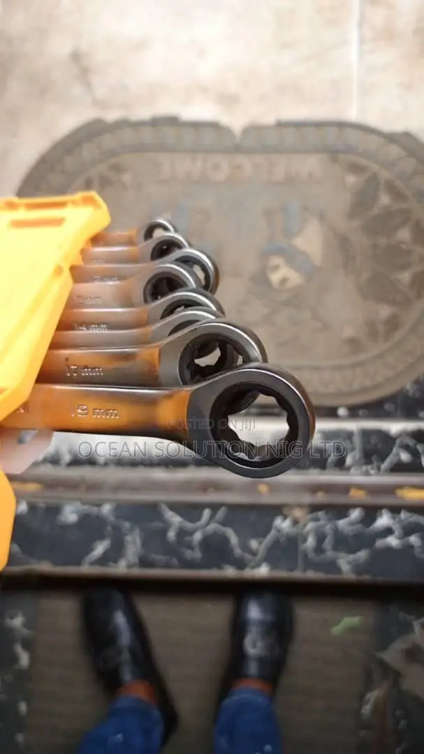 Rachet Combination Spanner Set
