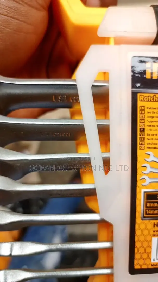 Rachet Combination Spanner Set