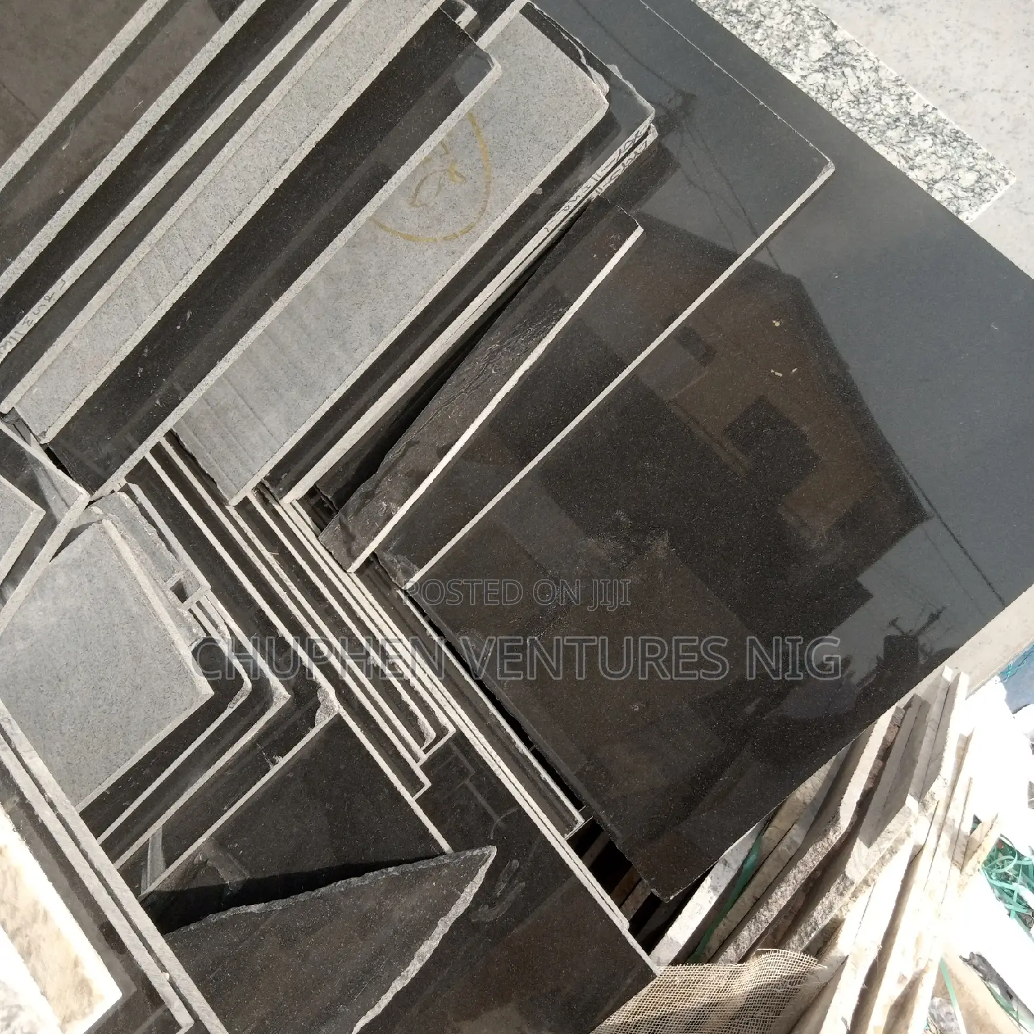 Black Galaxy Granite Slab