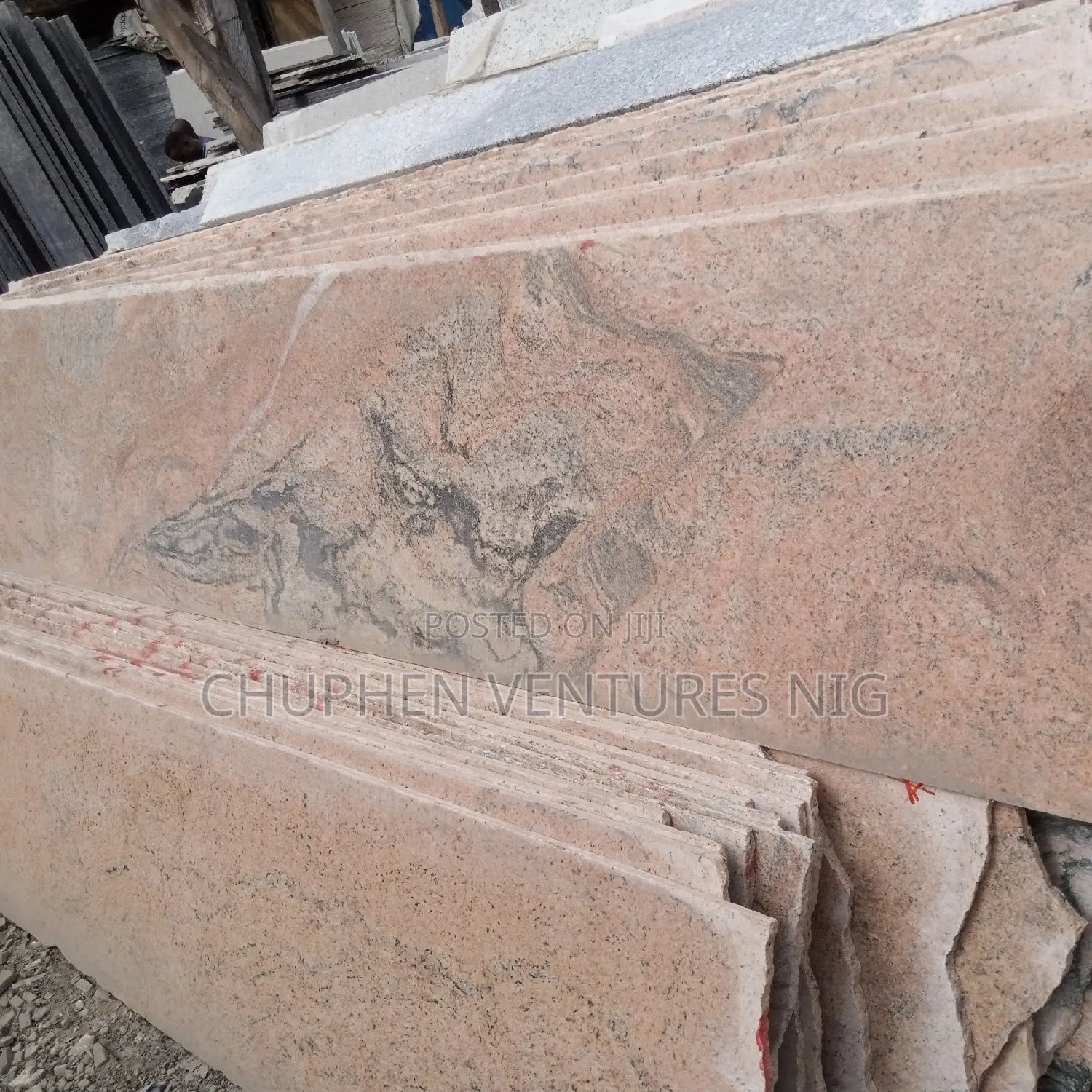 Red Granite Slab