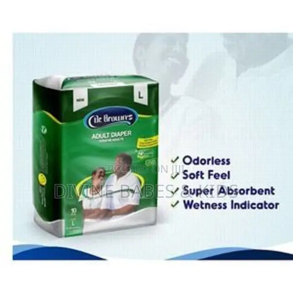 Dr Brown Adult Diaper- Large