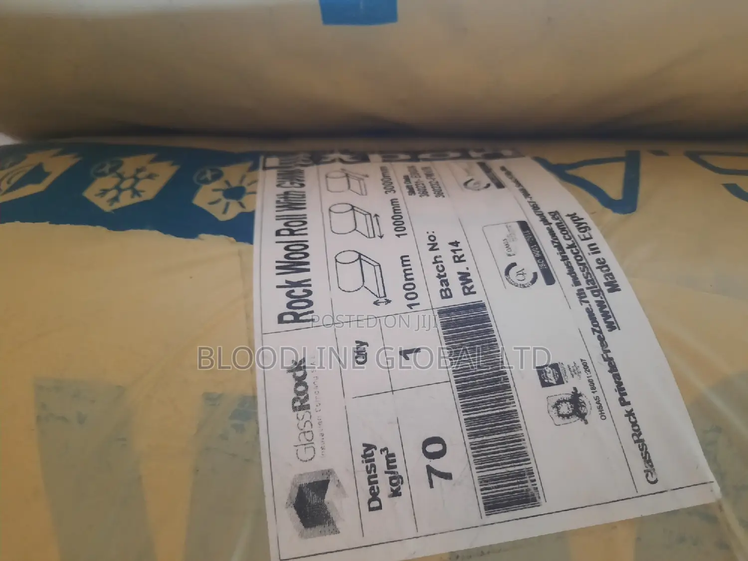 Rockwool 100mm Thickness By 70 Density