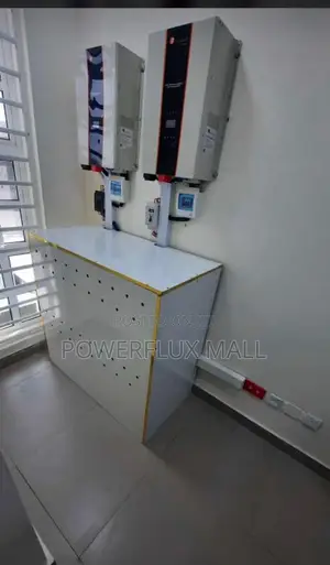 10kva Inverter With 8 Batteries in Covered Rack