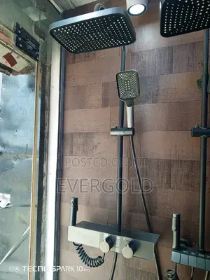 Executive Shower Mixer Set With Complete Accessories