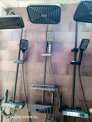 Executive Apple Shower Mixer Set With Complete Accessories