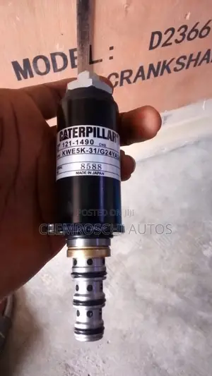 High Quality Certified Excavator Swing Brake Solenoid Valve