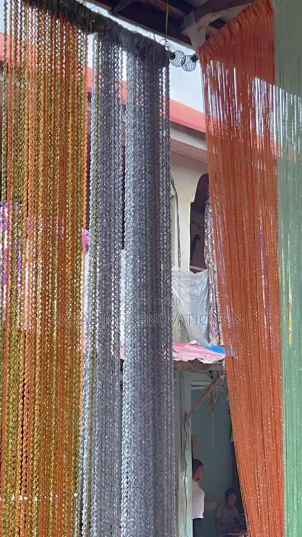String Spiral Kitchen/Event Decor Draps Curtains