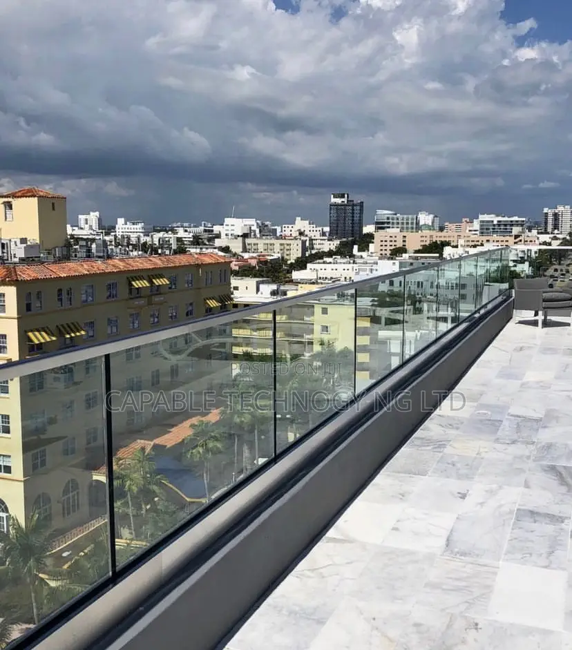 Beautiful Glass Balcony’S Handrail’S
