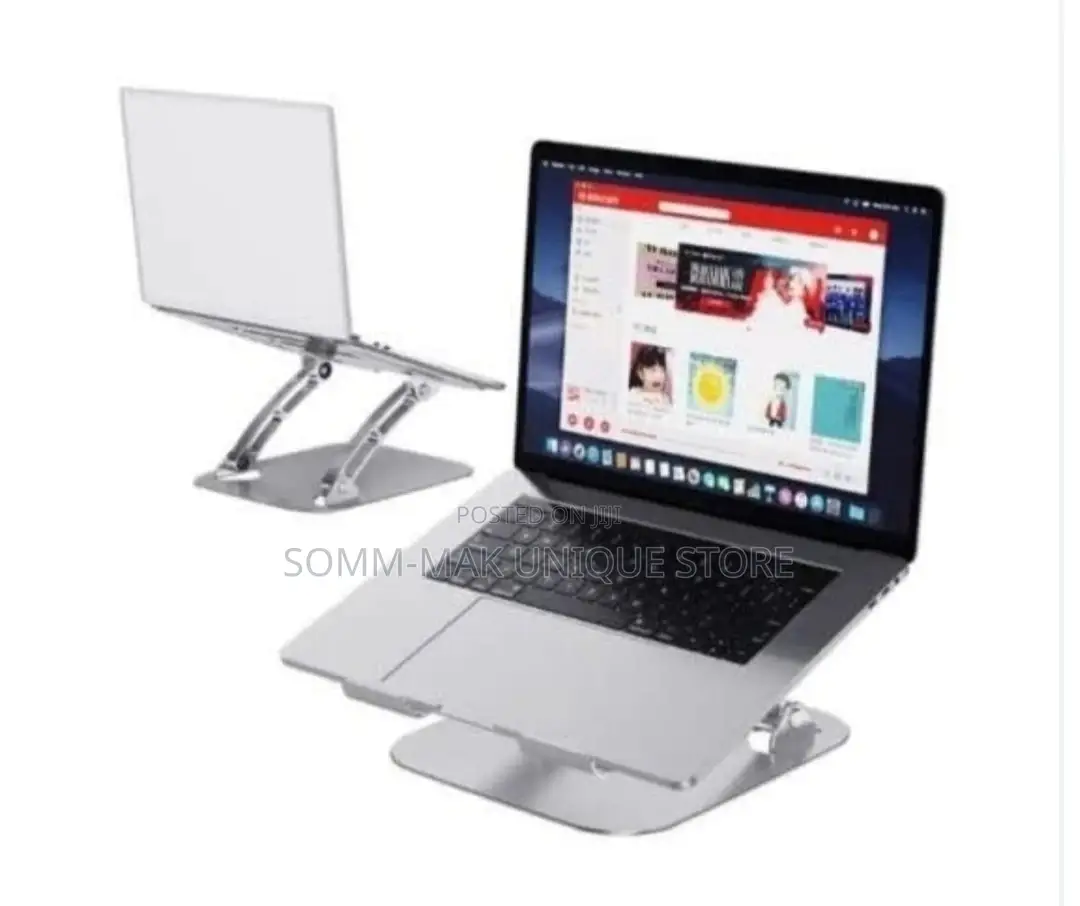 Laptop Stand + Holder Table Desk-360° Rotation