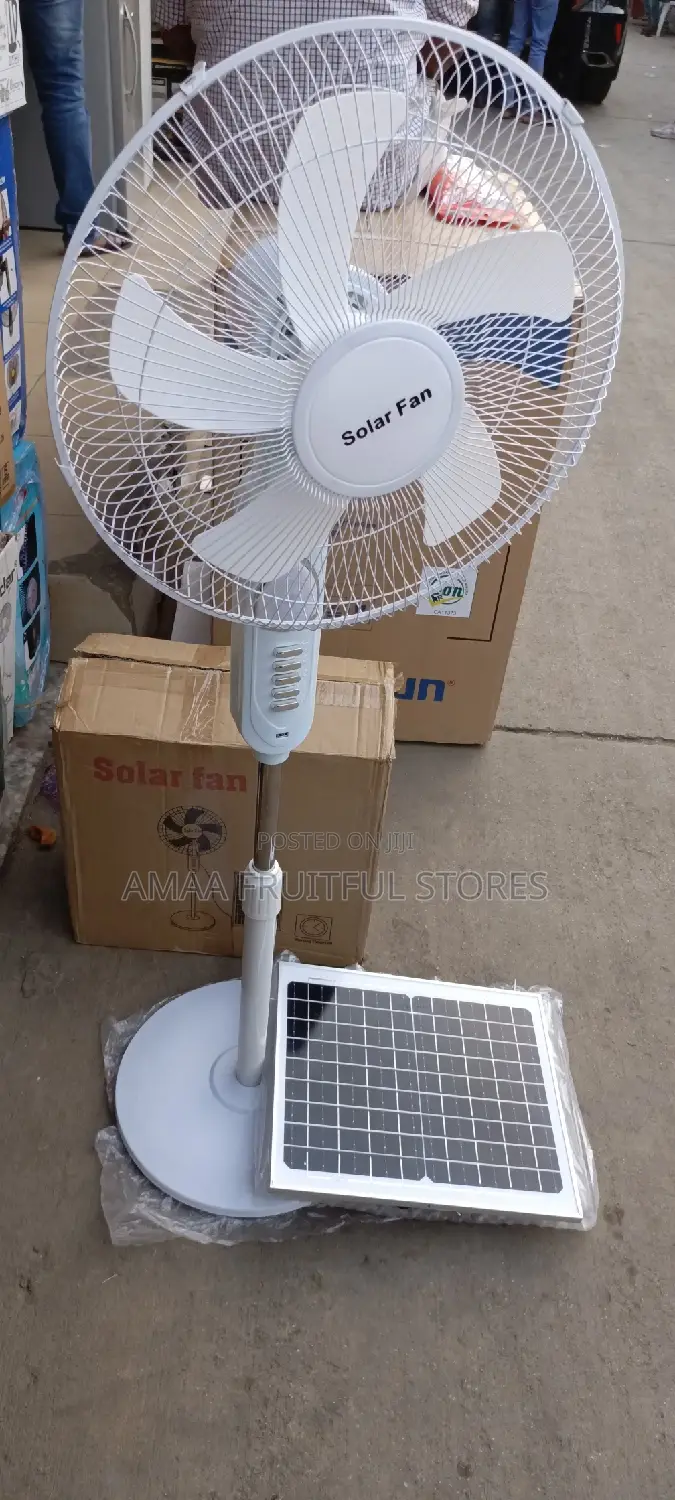 Rechargeable Quality Sola Fan