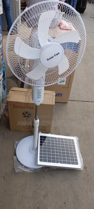 Rechargeable Quality Sola Fan