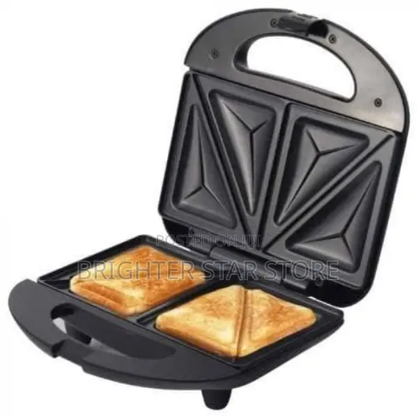 Electric 2 Slice Bread Toaster / Sandwich Maker