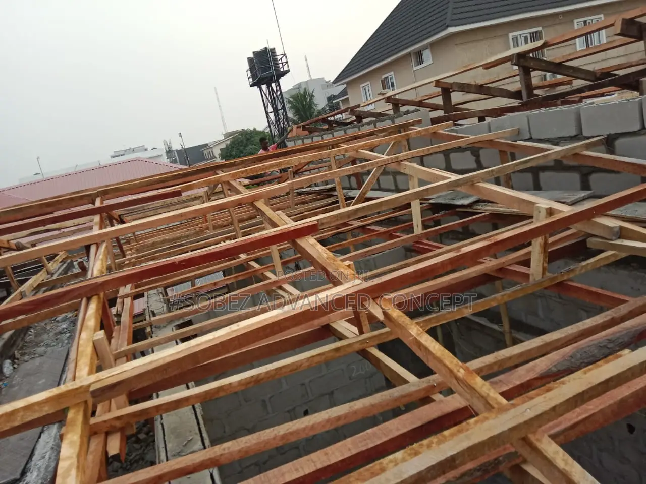 Wood Work for Long Span Roofing