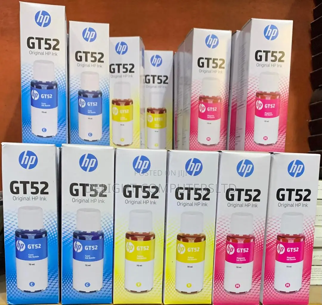 Hp Gt52 Original Ink Bottle