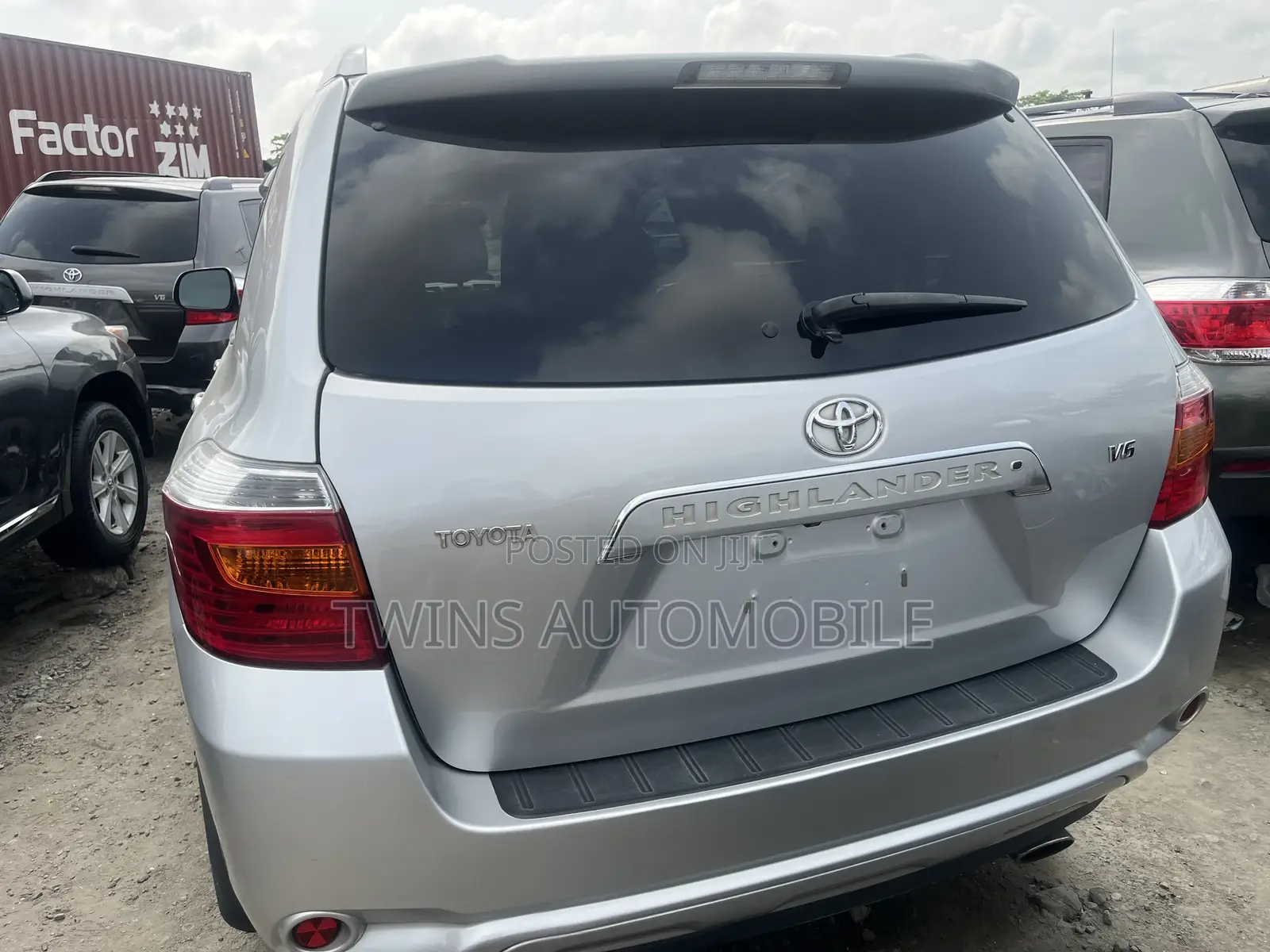 Toyota Highlander Limited 2008 Silver