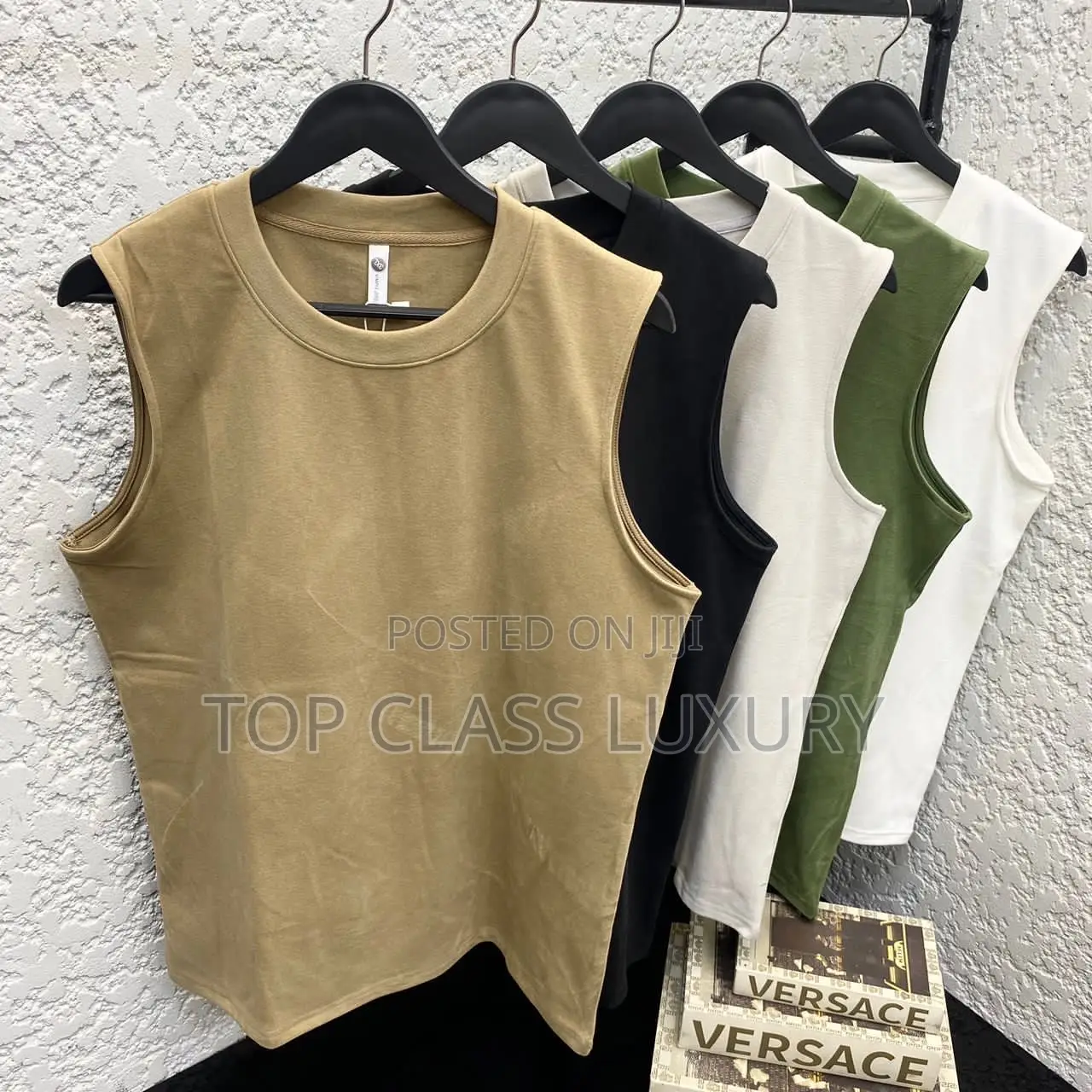 Plain Sleeveless and Hat Unisex
