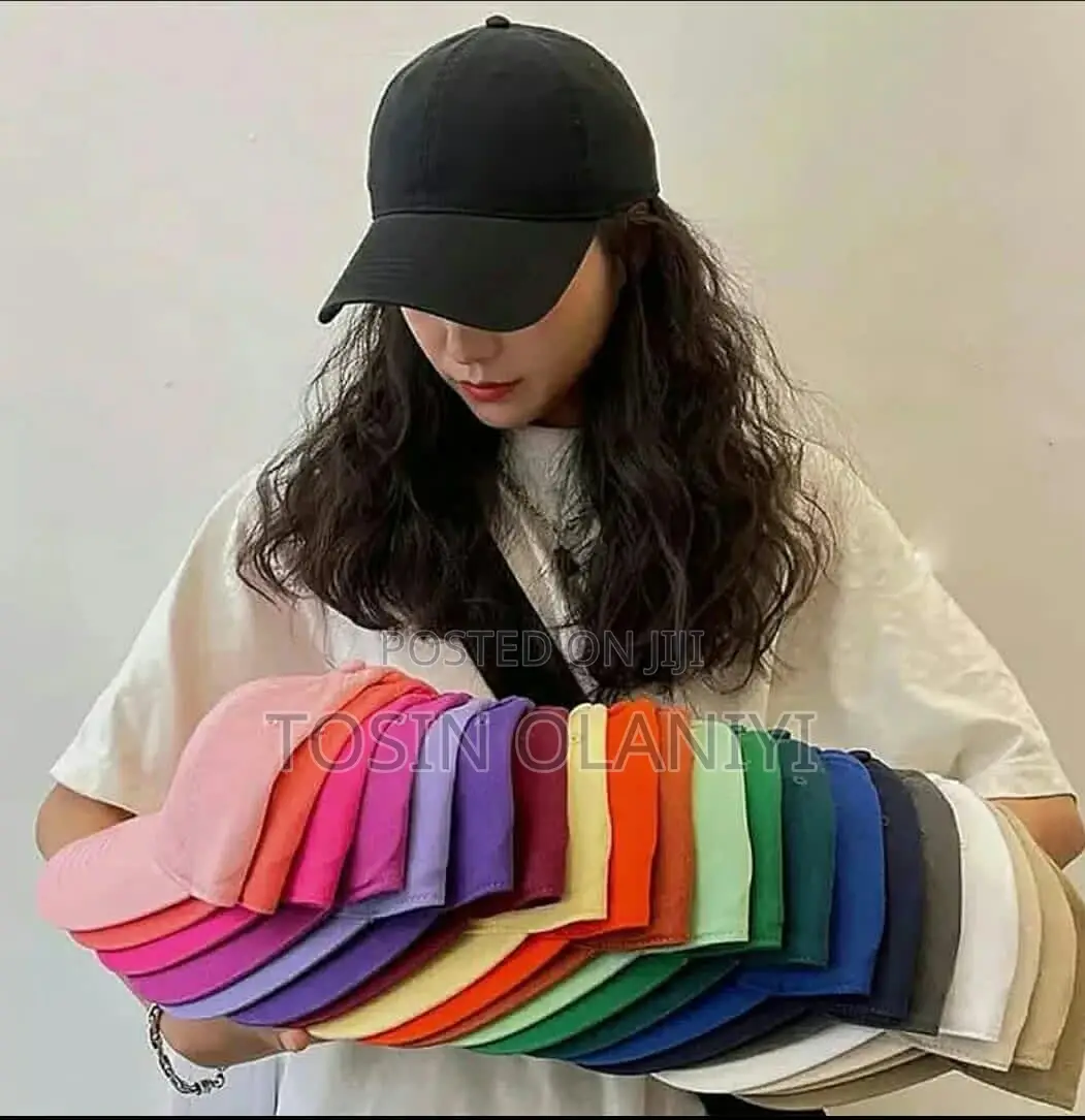 Unisex Plain Face Caps