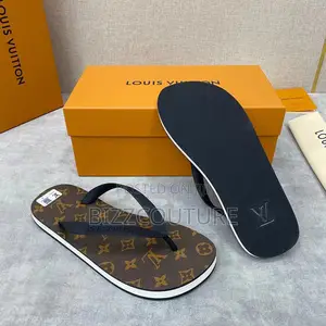 Original LOUIS VUITTON Slippers Available in Store