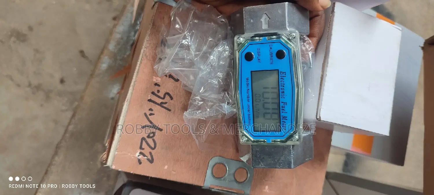 Digital Turbine Fuel Flow Meter 1"
