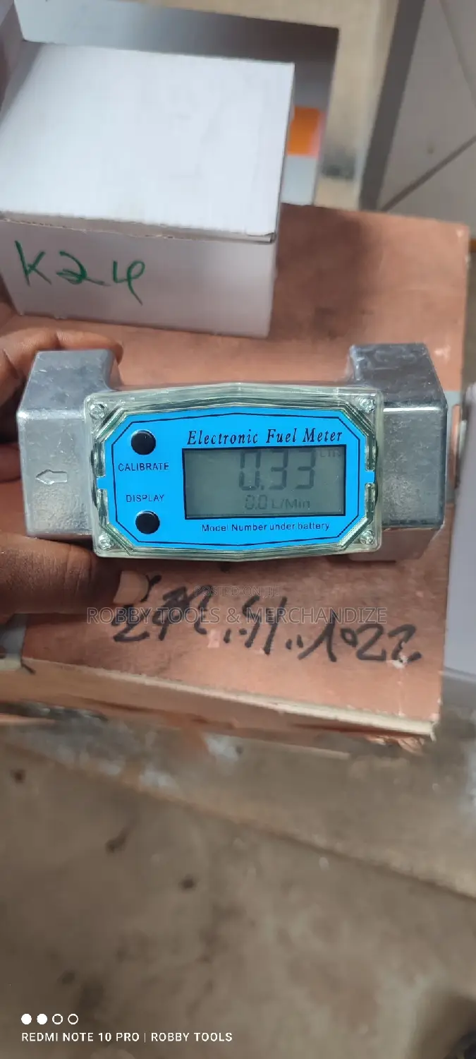 Digital Turbine Fuel Flow Meter 1"