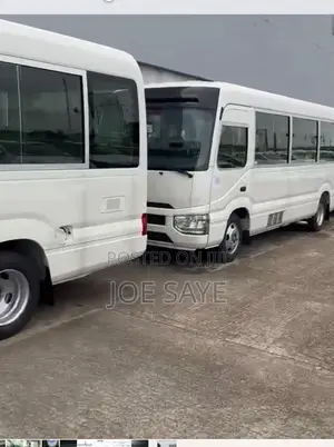 New Toyota Coaster 2023 White