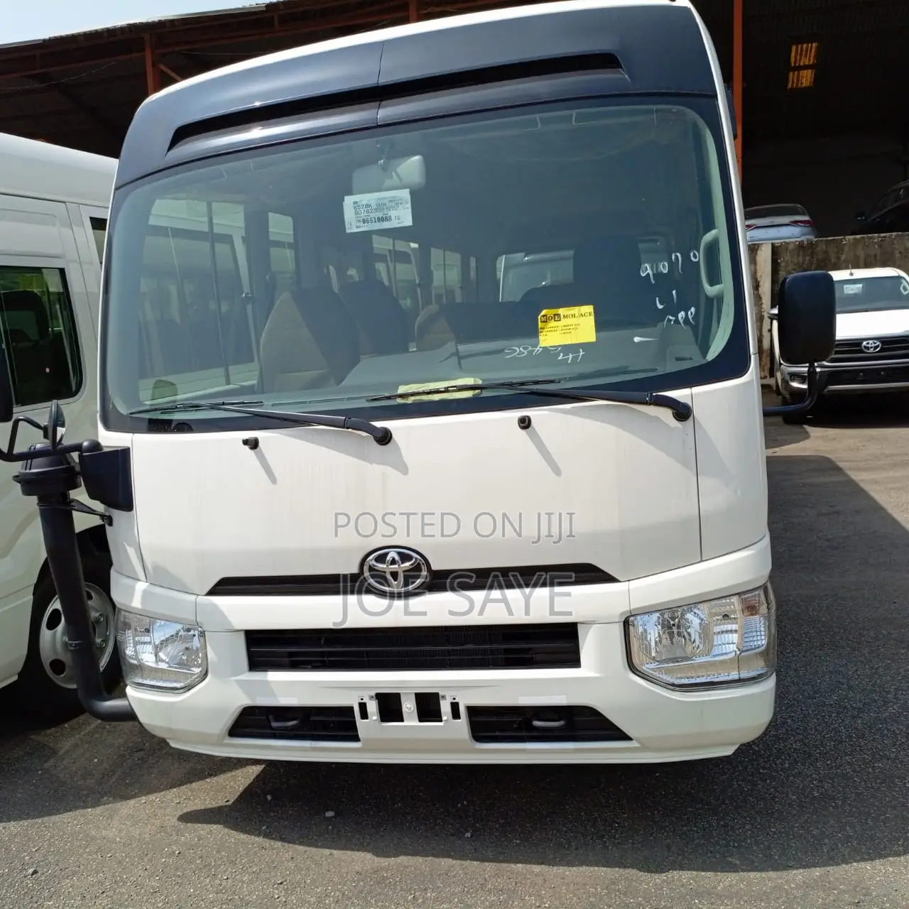 New Toyota Coaster 2023 White