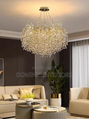 Sun Crystal Chandelier