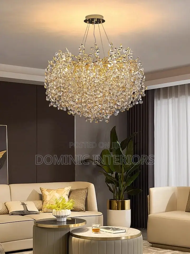 Sun Crystal Chandelier