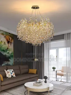 Sun Crystal Chandelier