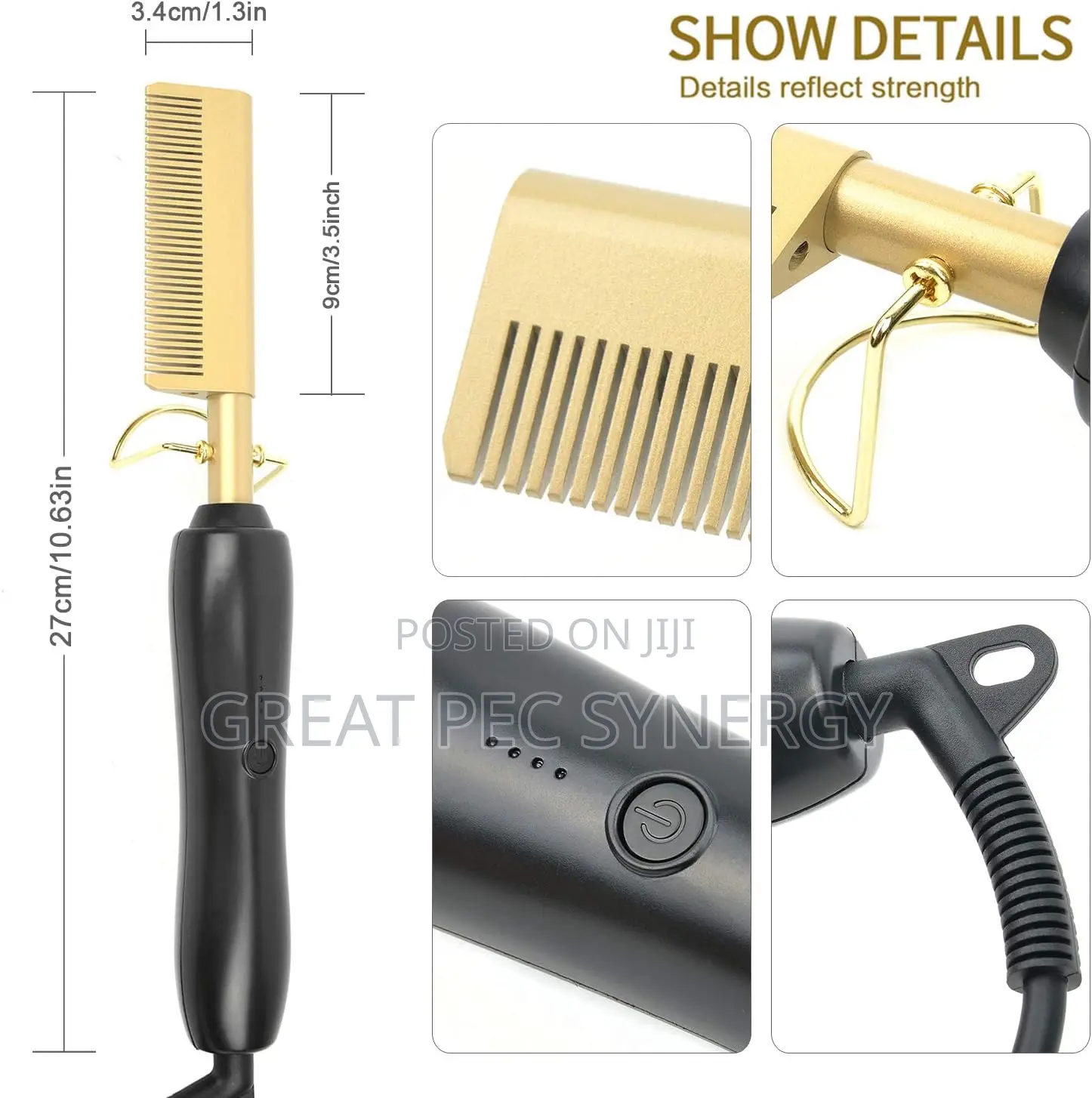 Hot Comb Straightener