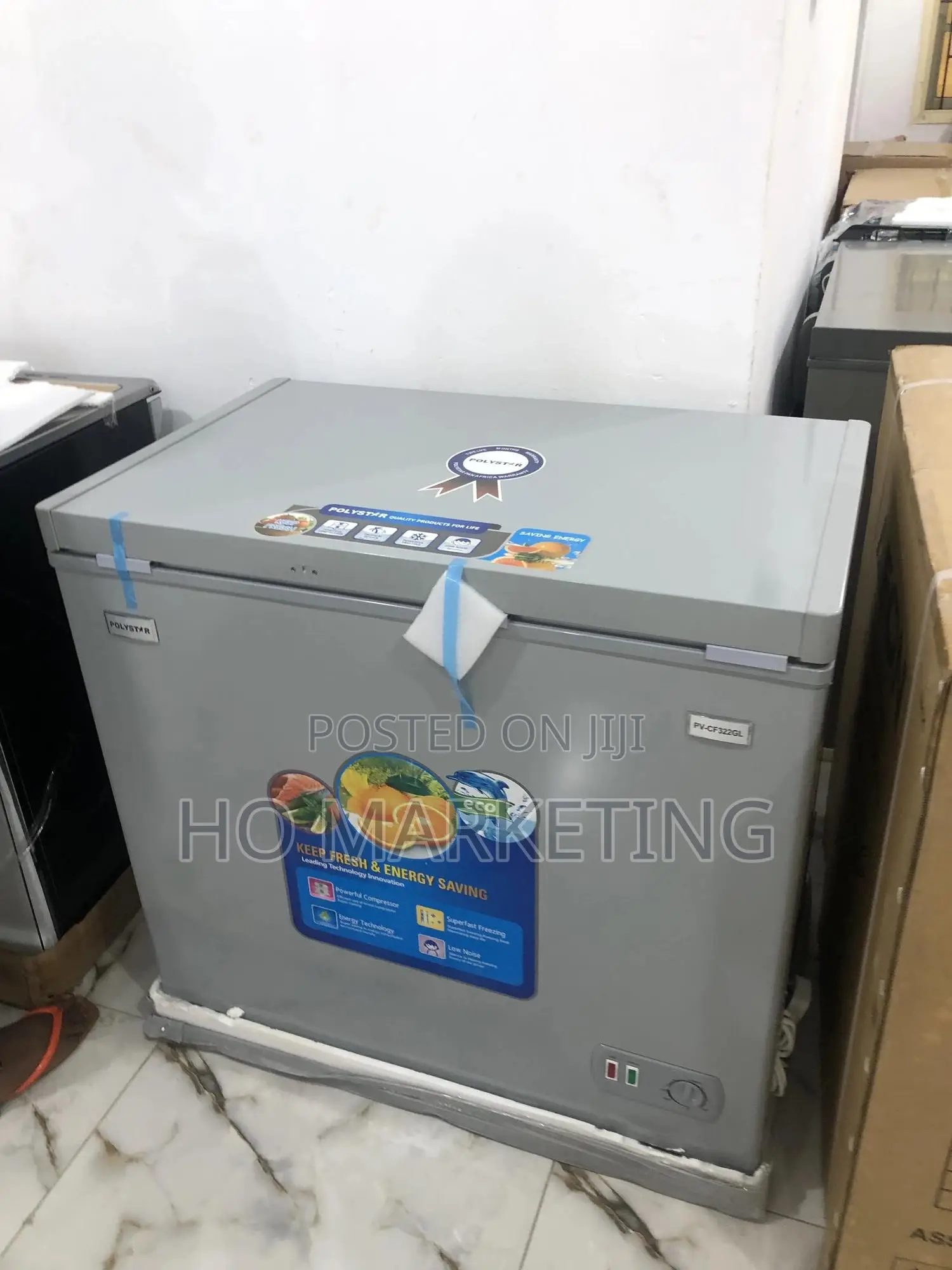 200l Chest Freezer With Sliding Door Polystar
