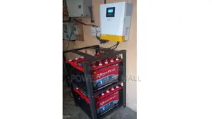 5.5kwh Installation With 4 Batteries and 8 Panels