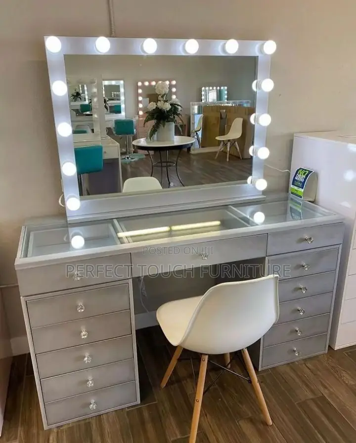 Dressing Mirror White
