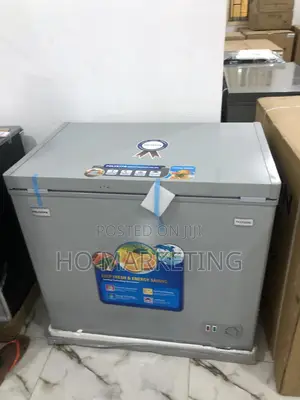 Polystar Chest Freezer 200l With -Glass Sliding Door