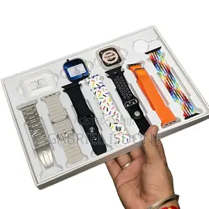 10 in 1 Set I20 Ultra MAX Suit Smartwatch + Aiirpods Pro