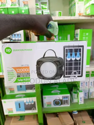 12000mah DP Solar Power System Kit